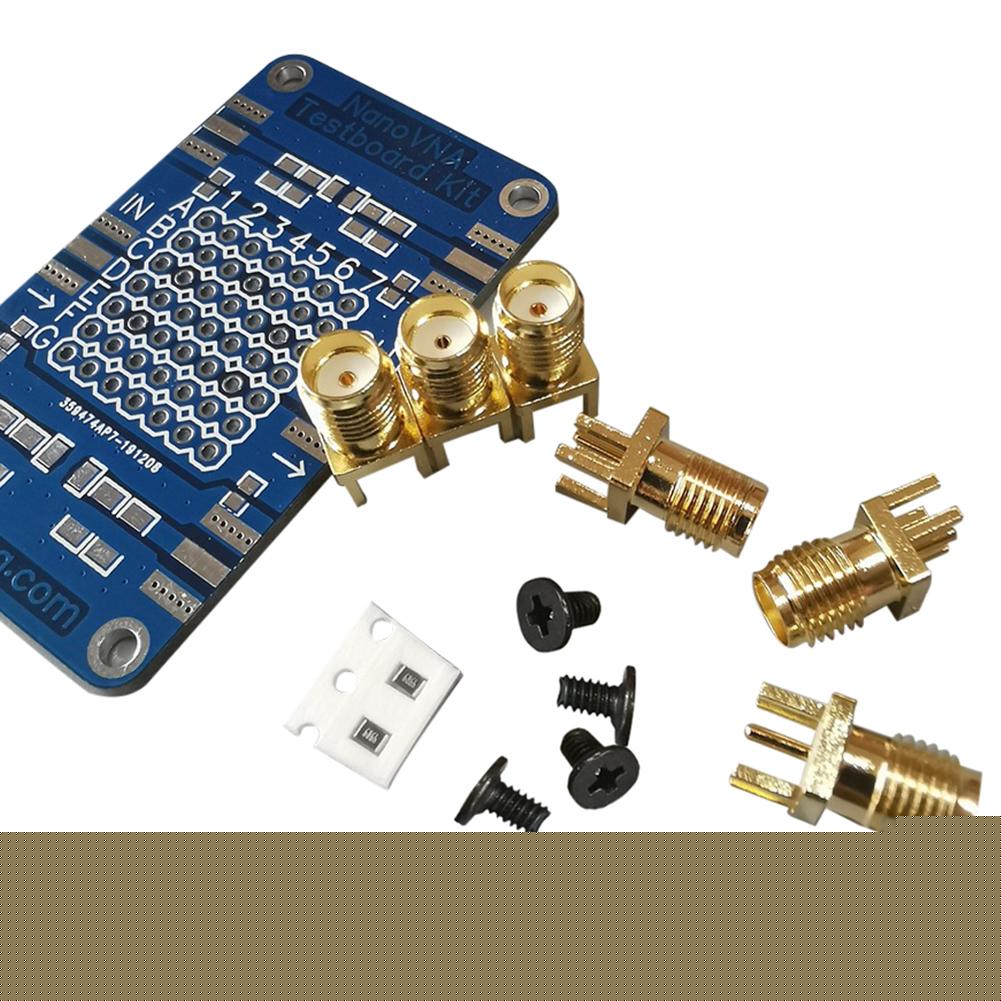 NanoVNA Testboard Kit VNA Test Demo Board Durable Accurate Network Analysis Test Board Demo Board Filter Attenuator