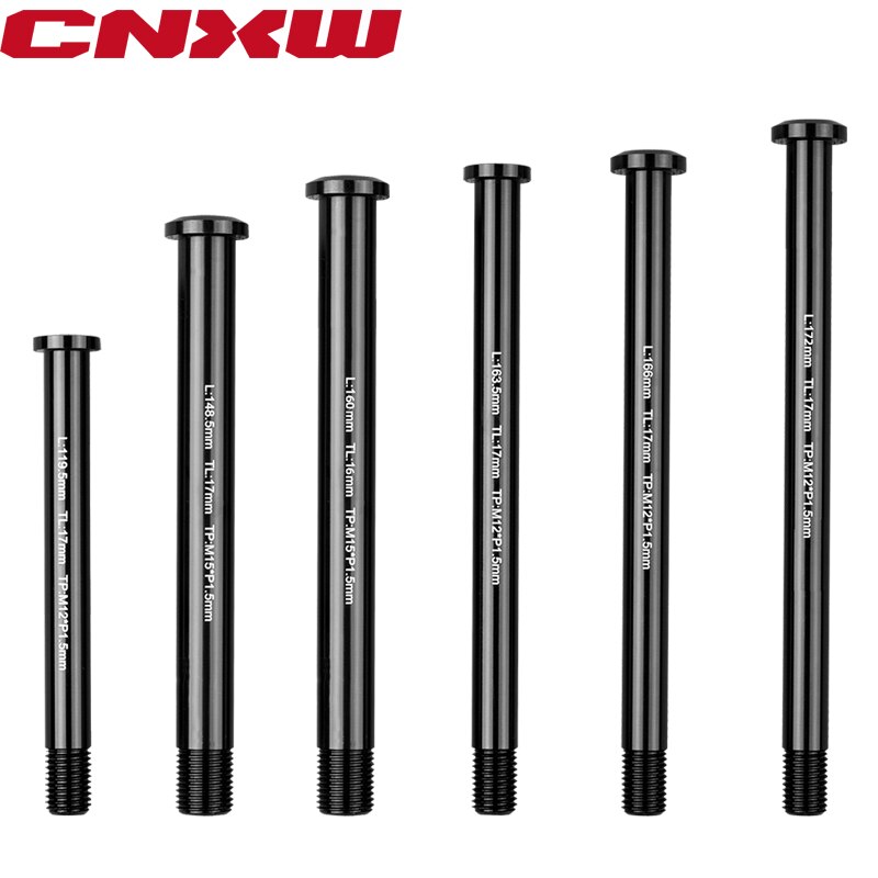 Spiedini a sgancio rapido per asse passante per bicicletta MTB Road Bike perno passante diametro 12/15mm telaio forcella parti perno passante leva a sgancio rapido