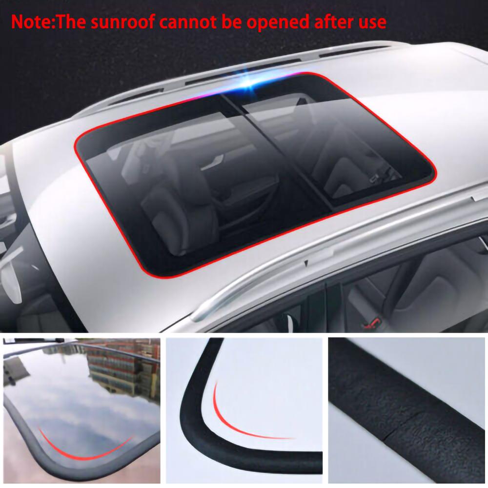 5M Car Door Edge Protector Universal Auto Door Guard Protective Strips Window Rubber Weather Sound Insulation Seal Strip