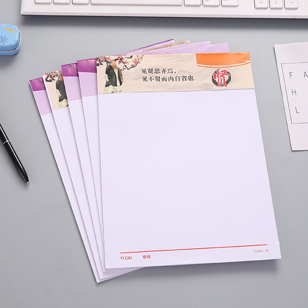 FangNymph lank Composition Notepad Writing Paper Letter Pad Culture School Office Stationery