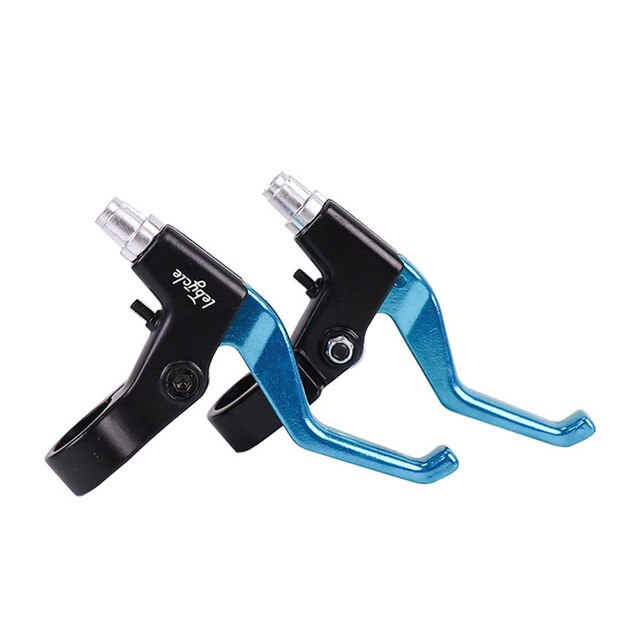 1 Pair Aluminum Alloy MTB Bicycle Road Bike Handle Hand Bar Brake Lever 22.2mm Ergonomic Brake Hand Bar 5 Colors