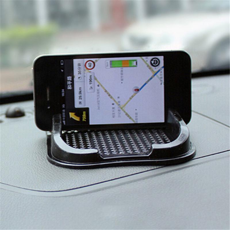 Anti-Slip Mat Auto GPS Navigatie Stand Beugel Met Slot Universele Antislip Mobiele Telefoon Houder