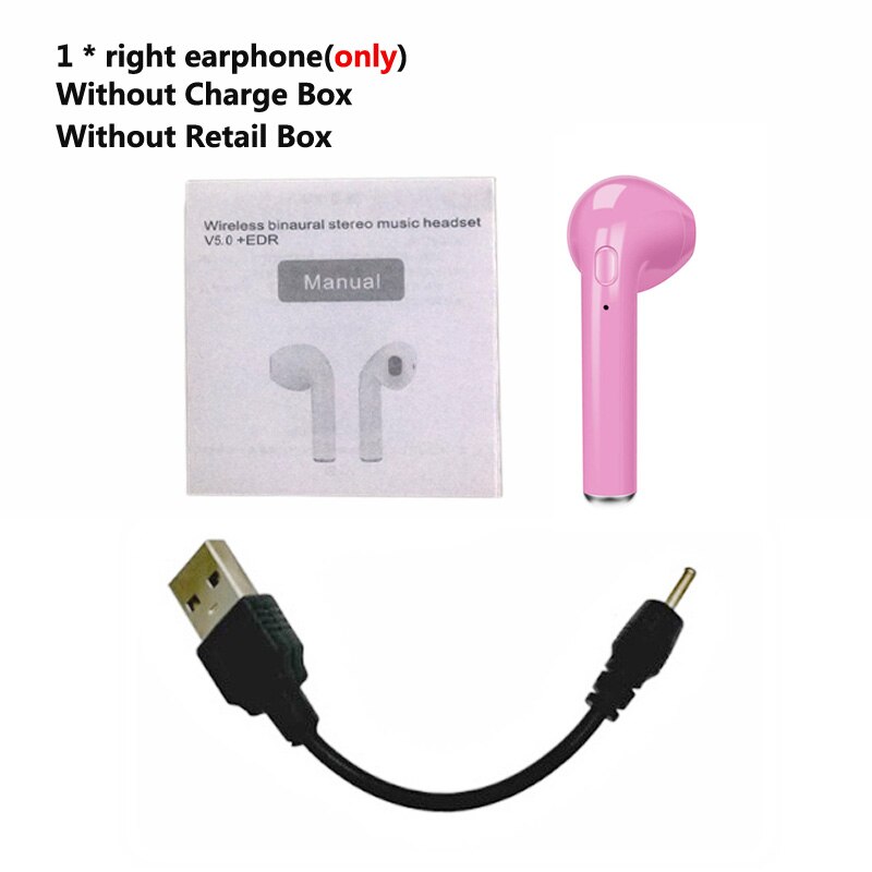 I7s Tws Bluetooth Oortelefoon Mini Draadloze Oordopjes Met Opladen Doos I7 Sport Handsfree In-Ear Draadloze Headset Voor Xiaomi telefoon