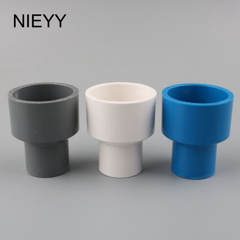 3pcs PVC 25-20mm 32-20mm 32-25mm Rechte Verminderen Connectors Waterleiding adapter Aquarium Buis Gezamenlijke Tuin Irrigatie Fittings