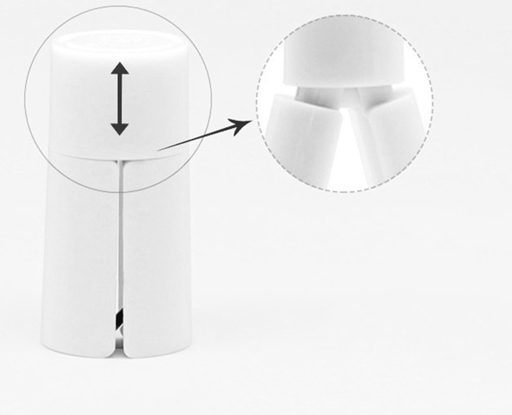 White Staples Remover with Silver Stainless Steel Jaws Staple Puller Removal Tool for Standard 26/6 24/6 10# Staples Removing