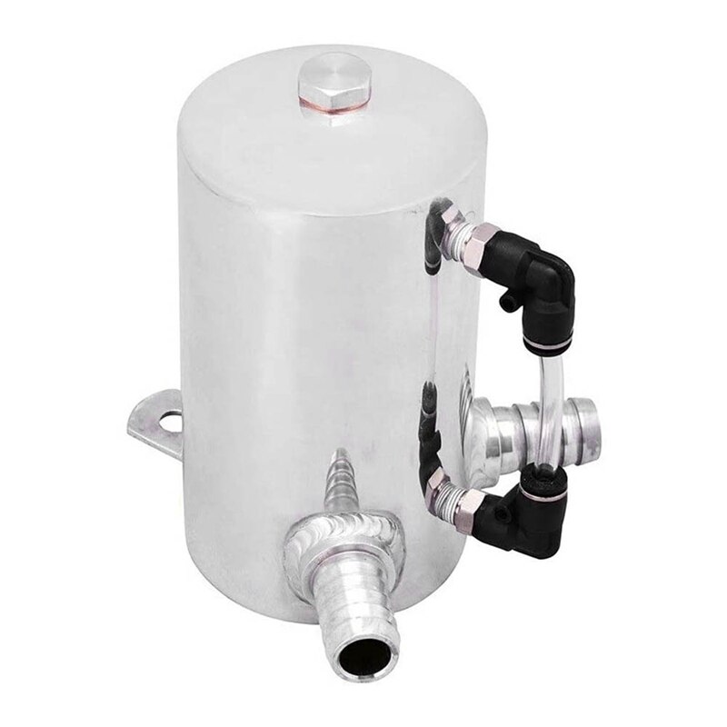 2X19MM 500Ml Car Universal Oil Collection Tank Oil Storage Tank Oil Breathable Pot Engine Fuel Separator