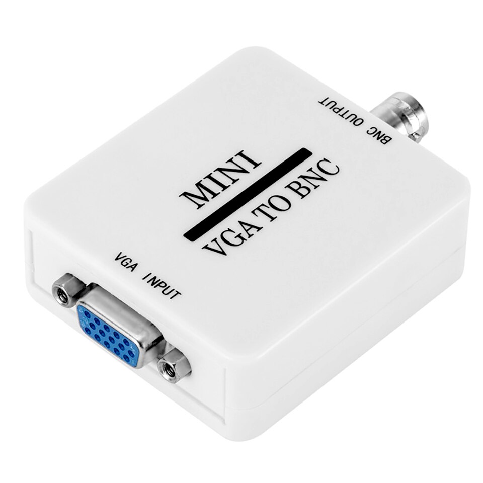 Mini HD VGA2BNC Video Converter Convertor Box VGA to BNC Video Converter Conversor for PC HDTV Converter