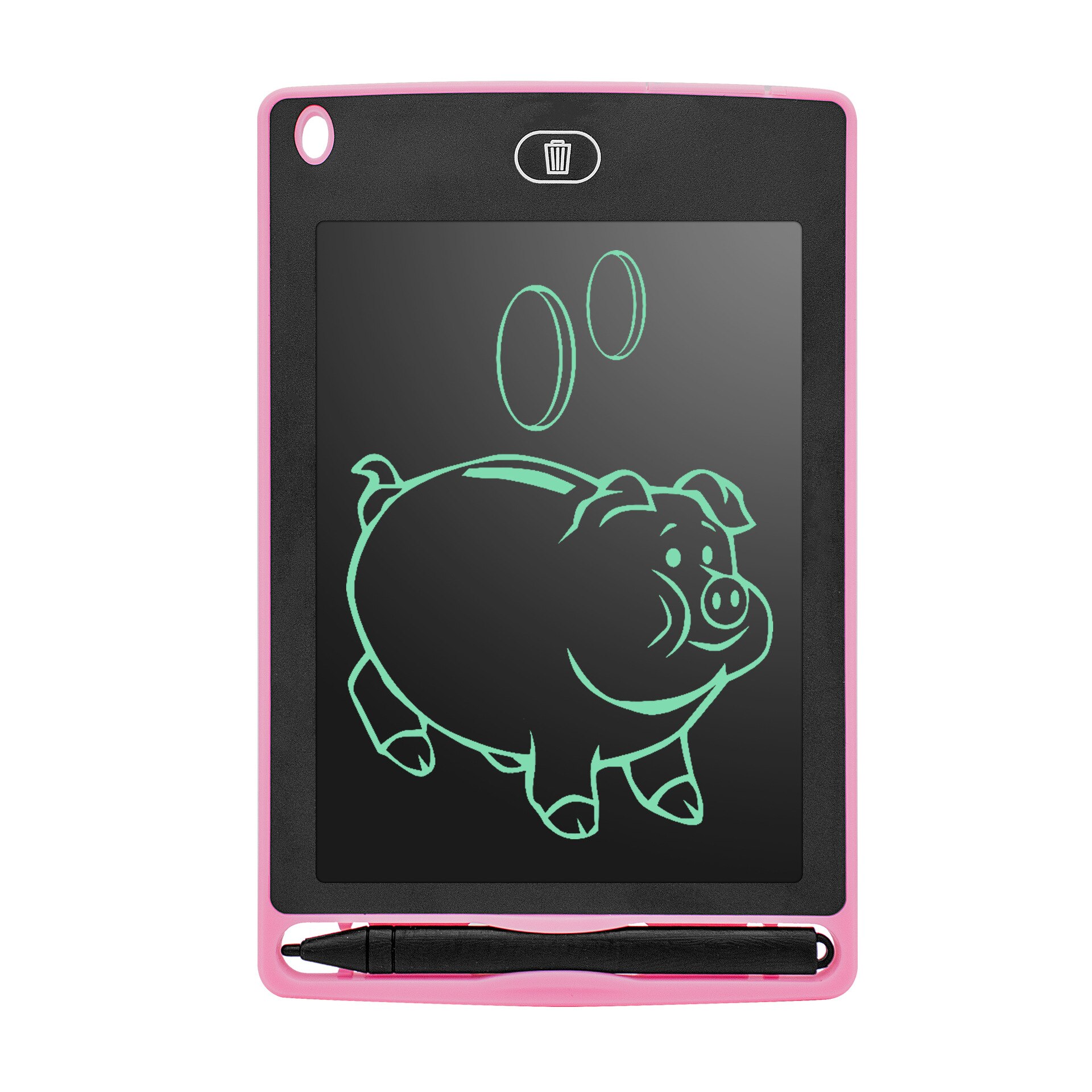 Electronic Drawing Board 6.5 Inch LCD Writing Board Tablet Doodle Intelligent Drawing Children's Sketchpad LCD 8.5 Inch TABLET: 6.5 pink