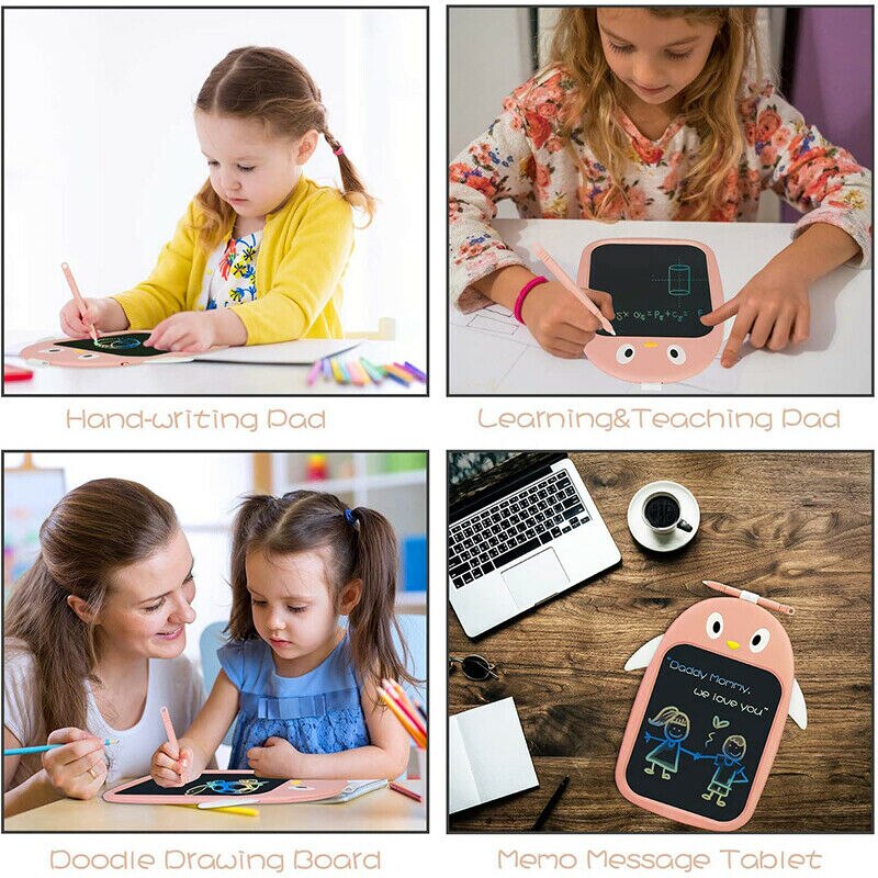 Writing Board 8 Inch Writing Table Drawing Tablet Handwriting Pads Portable Electronic Tablet Board Ultra-thin Board