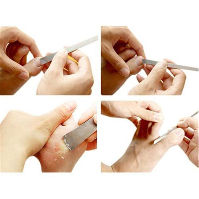 3 PCS Toe Pedicure Knife Nail Clipper Feet Scraper Tools Dead Skin Removers Nail Foot Care Tool Kit Ingrown Cuticle Tools Useful