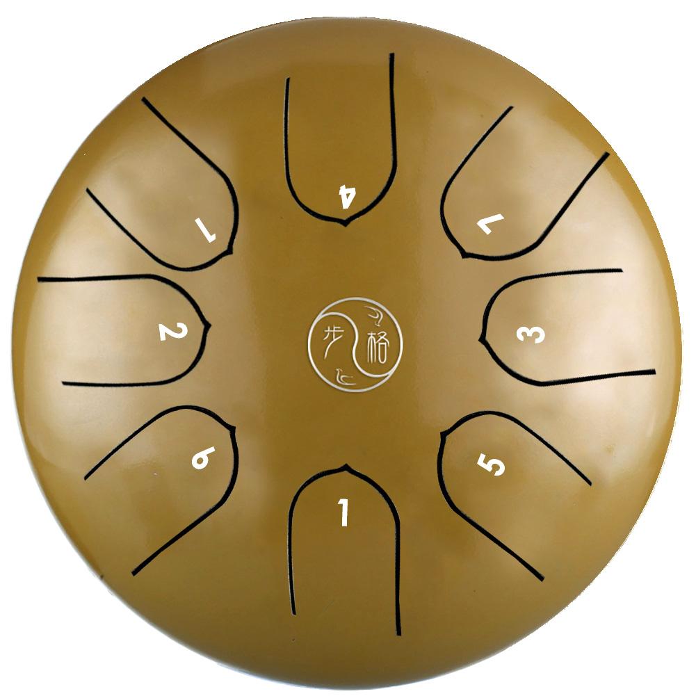 6/8Inch Tone Metal Boeddhistische Zingen Geluid Percussie Meditatie Zingen Drum