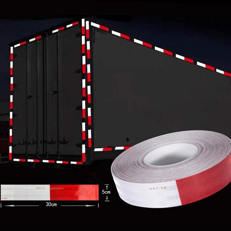 DOT-C2 Reflective Tape Roll Adhesive Sticker For Trucks