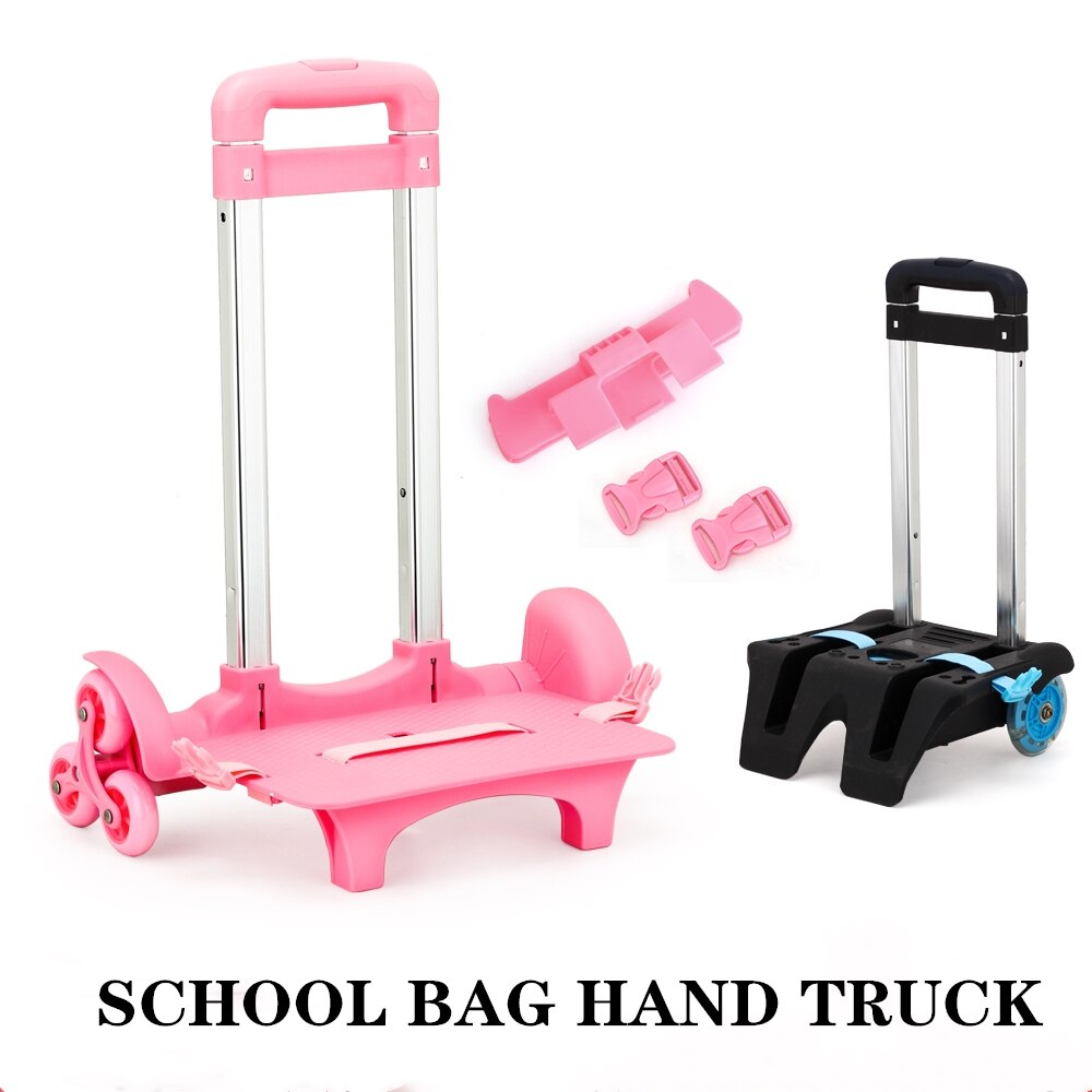 B-LIFE Rolling Backpack Trolley for Girls and Boys Rolling Backpack Bowknot Primary Schoolbag Trolley Bag Wheeled Backpack