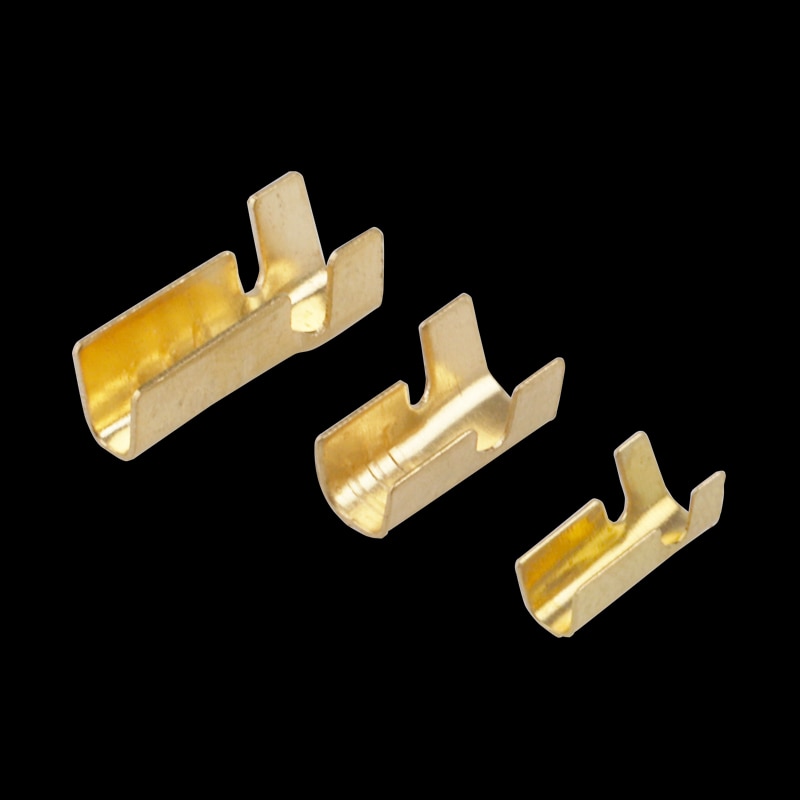 100 Stks/partij 452-1/2/3 U-Vormige Terminal Tab Koude Inserts Connectors/Terminal Connector Kabel/draad Kabel Lug 0.2-0.75mm2