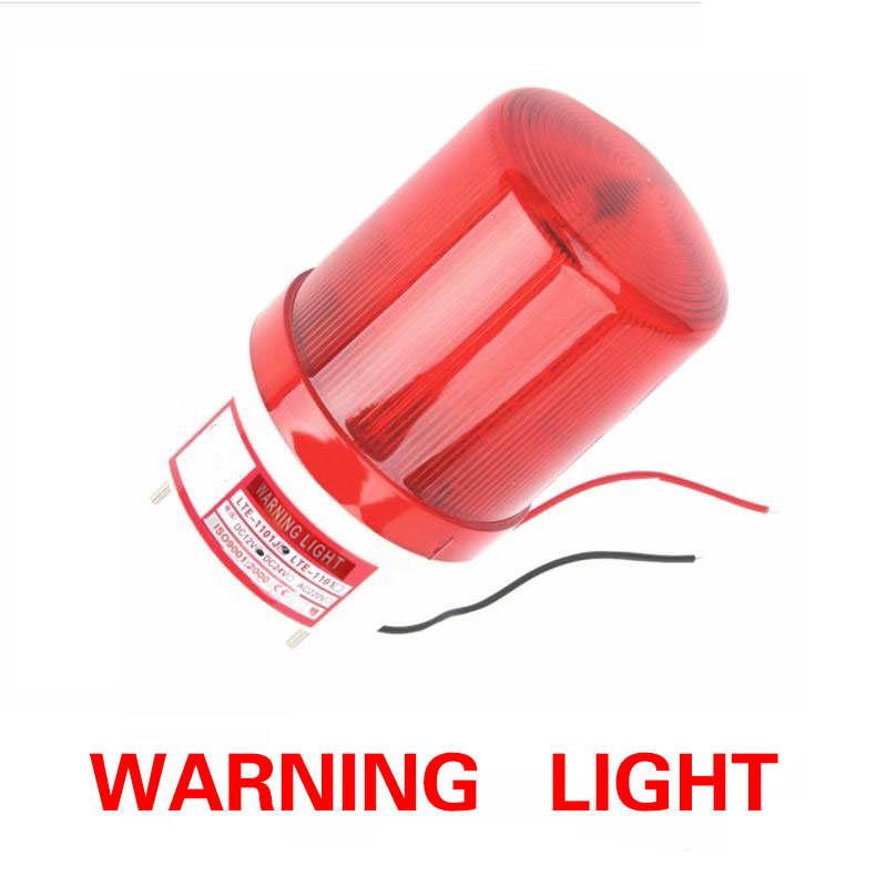 24V 12V 220V 110V Rood Waarschuwingslampje Led Lamp Baken Voor Gsm Alarmsysteem