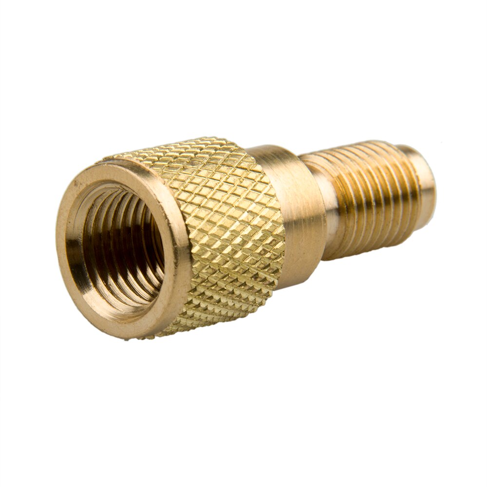 R134a Brass Adapter 1/4" Male to 1/2" ACME Female Charging Hose to Vacuum Pump