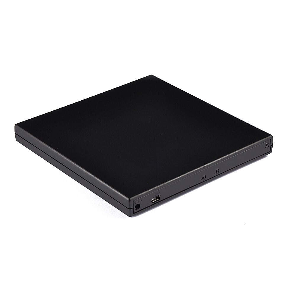 Deepfox Portable External USB 2.0 CD-RW/DVD-RW Burner Drive CD DVD ROM Writer For PC Mac Laptop Netbook