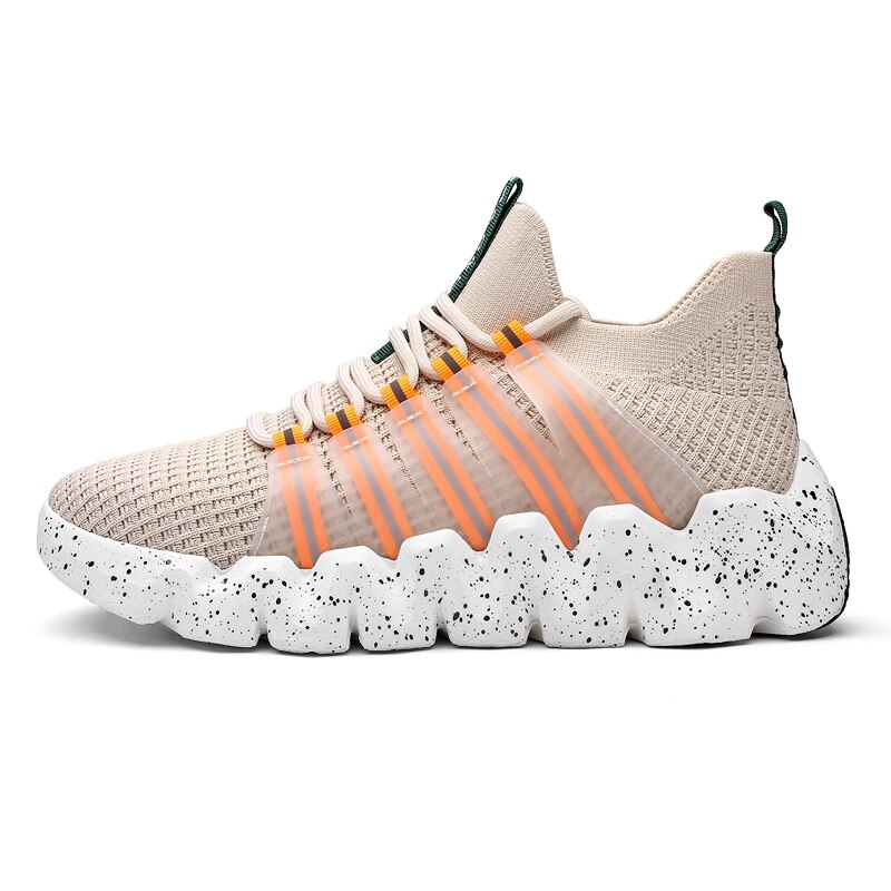 Canvas schoenen heren zomer heren casual schoenen wandelschoen ademend kinderschoenen outdoor platte schoenen heren laag klassiek: Beige / 41