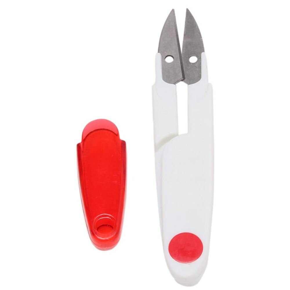 Cross Stitch Tailor Scissor DIY Tool Sewing Supplies Portable fish line cutter Thrum Yarn Thread Clipper Nipper Trimmer YJ372: Red