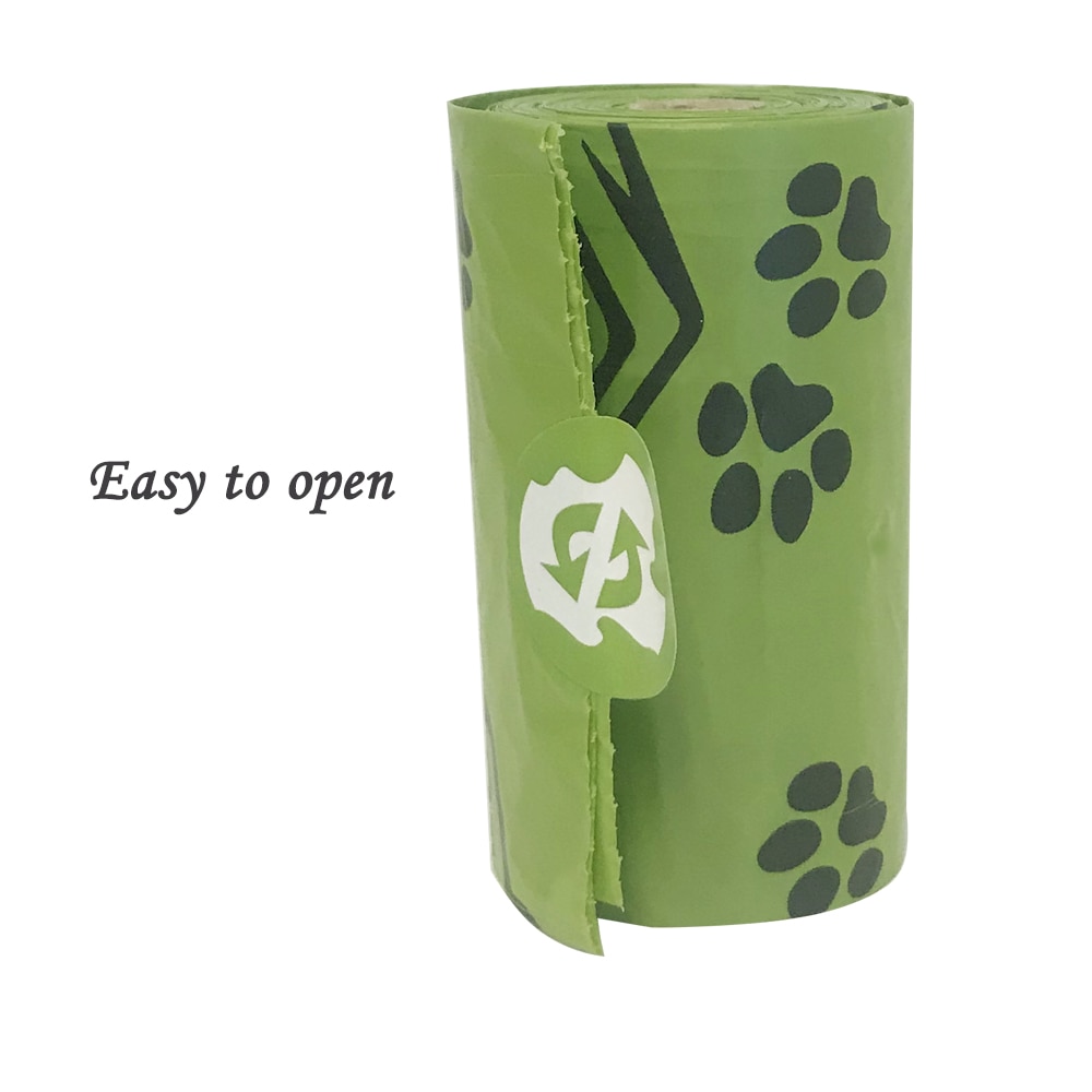 Lavender Scented Eco Friendly Dog Poop Bags 135 Bags with Vegetable Biobase Dispenser or 150 Bags No Dispenser Cat Waste Bags