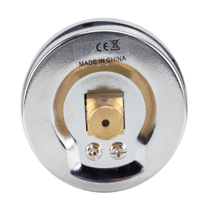 0-15psi 0-1bar/kpa*100 Pressure Gauge 1/4" NPT Back Mount 62mm Dial Pressure Monitor Meter