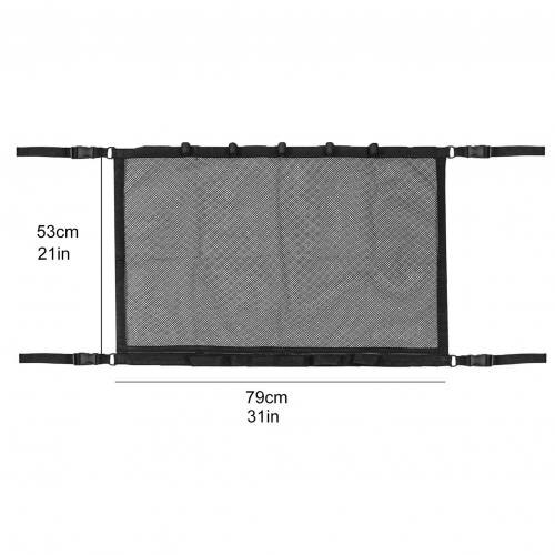 Auto-interieur dak opbergnet vishengel vistuig mesh organizer houder: Default Title