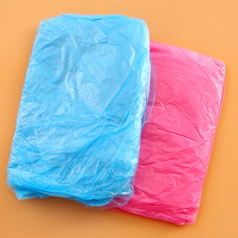 1 kpl kertakäyttöiset sadetakit takki huppari pvc sadevaatteet kevyt läpäisemätön kannettava matkasadetakki aikuisten unisex sadevarusteet