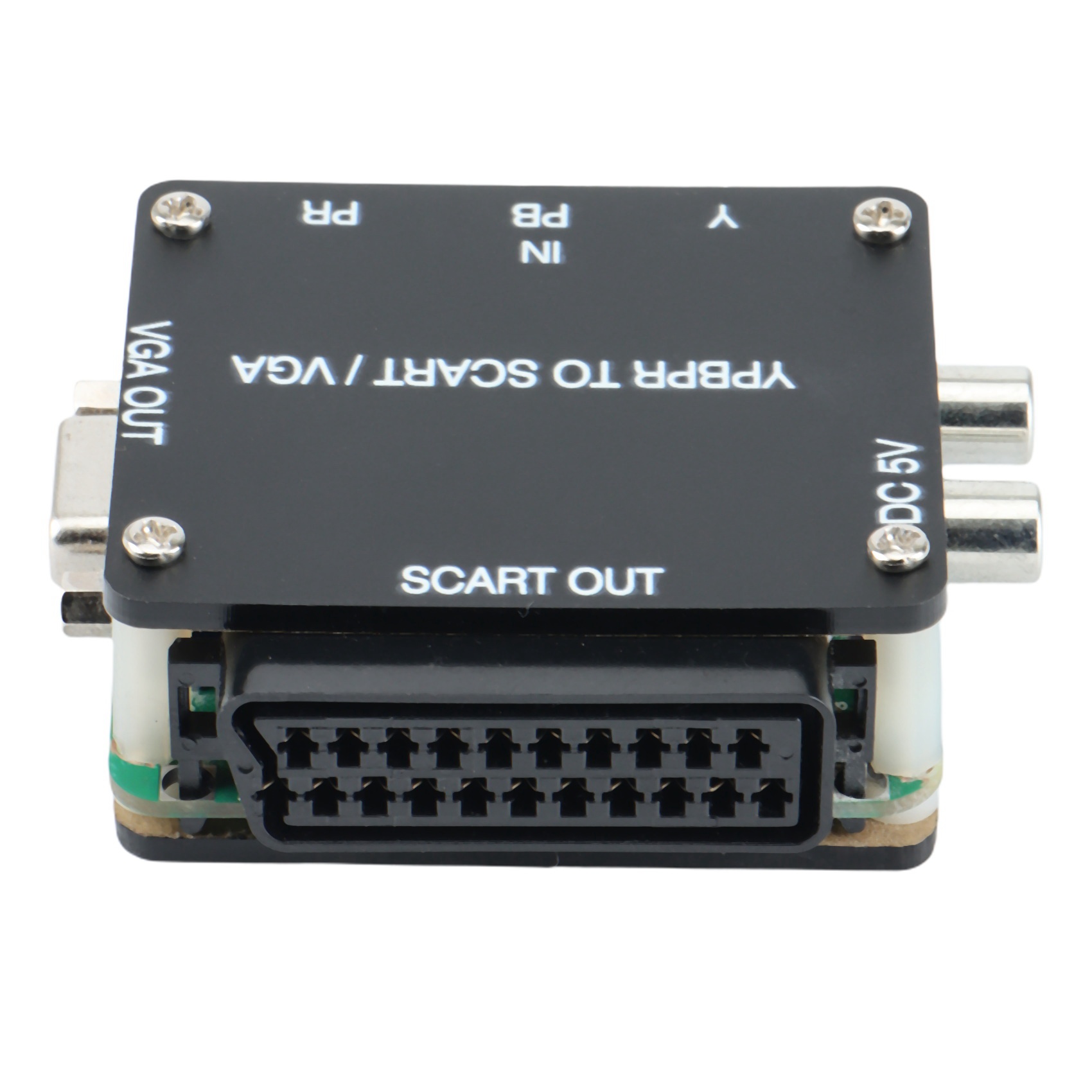 YUV ZU RGBS YPBPR zu SCART YPBPR ZU VGA Komponente Transcoder Konverter Spiel Konsole, RGBS zu Farbe Unterschied Komponente