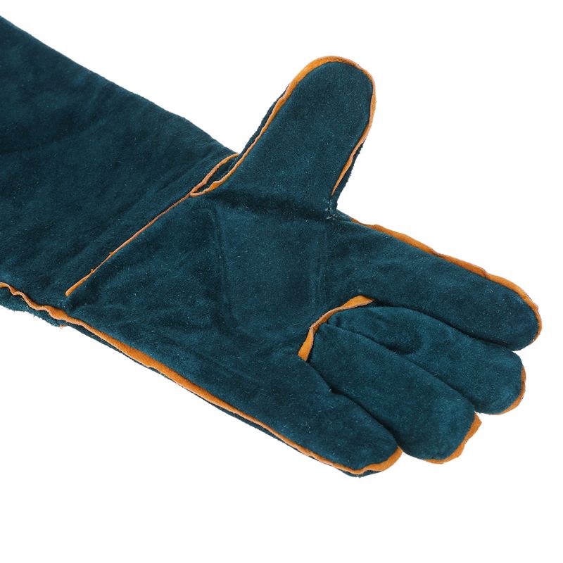 1 Pair Reptile Anti-bite/scratch Gloves Safe Breathable Grooming Gloves Snake Parrot Lizard Wild Animals Dog Grooming Gloves