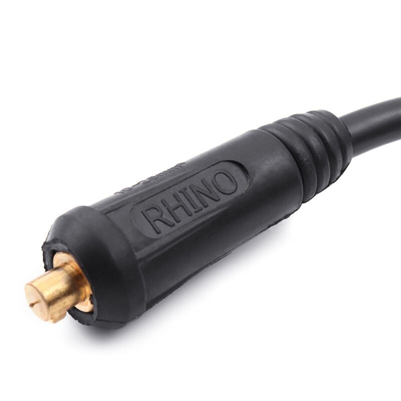 RANRAO Schweiß-Erdungsklemmen-Set – 200 A, 1,5 M Kabel, DIN10-25 Stecker, Für MIG/TIG/ARC
