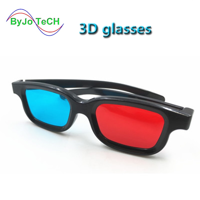 ByJoTeCH Computer 3D gläser/3D rot und blau brille/Webcasts computer rot blau stereoskopischen