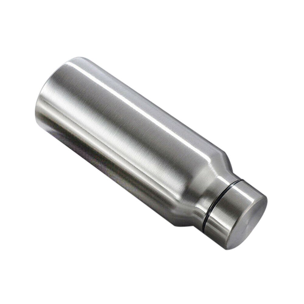 650ml/1000ml sportvattenflaskor i rostfritt stål enlagers robust vattenkopp camping sport gym metallflaska dryckesartiklar