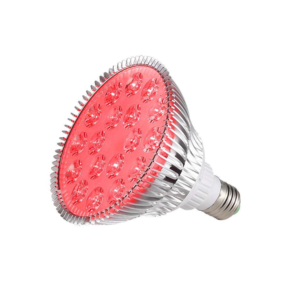 Indoor Plants Grow Light Red 630nm 660nm 850nm LED Light Bulb Bloom Booster for Flowering Enhancement, LED Light Therapy