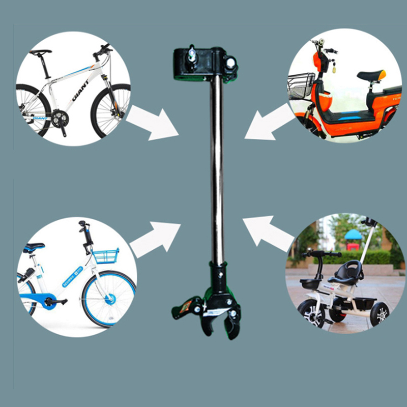 Stainless steel bicycle umbrella frame support umbrella frame electric bicycle umbrella frame parasol stroller mounting clip