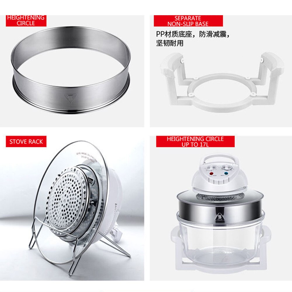 Air Fryer Household Large Capacity Oil-free Electric Fryer Automatic French Fries Maker Roast Chicken Smart Oven