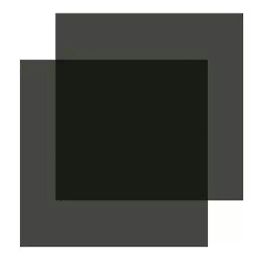 2Pcs 30 × 20Cm 90 Graden Lineaire Gepolariseerde Filtes Film, lijm/Niet-klevende Lineaire Polarisator Filters Polarisatie Lens Lakens