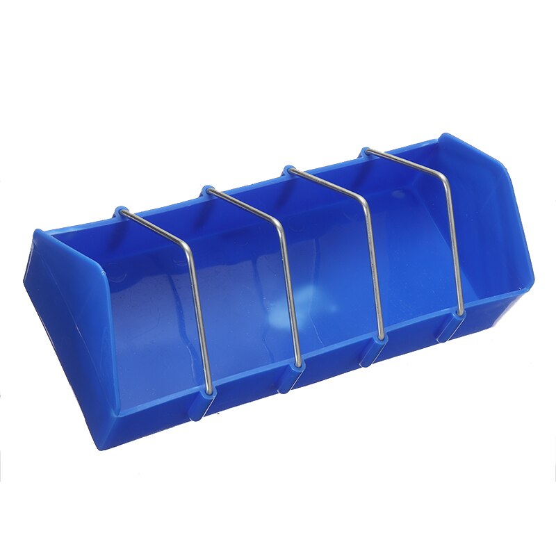 26CM Poultry Feeder Plastic Chicken Trough Pigeon Poultry Ground Feeder Drinker Birds Feed Cup Sturdy Construction Spill Plastic