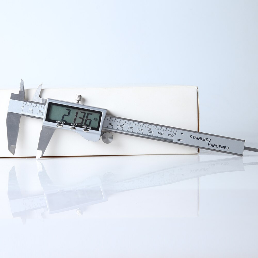 All Metal Large Screen Stainless Steel Electronic Digital Display Vernier Caliper High Precision Metrology Tool Calipers 0-150mm