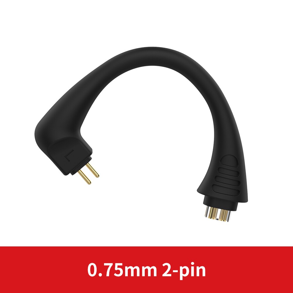 TRN BT20S PRO 2PIN/MMCX Connector HIFI Earphone Cable Bluetooth 5.0 Wireless Ear Hook PIN For TRN BA5 VX V90 BA8 STM T3: 0.75MM PIN