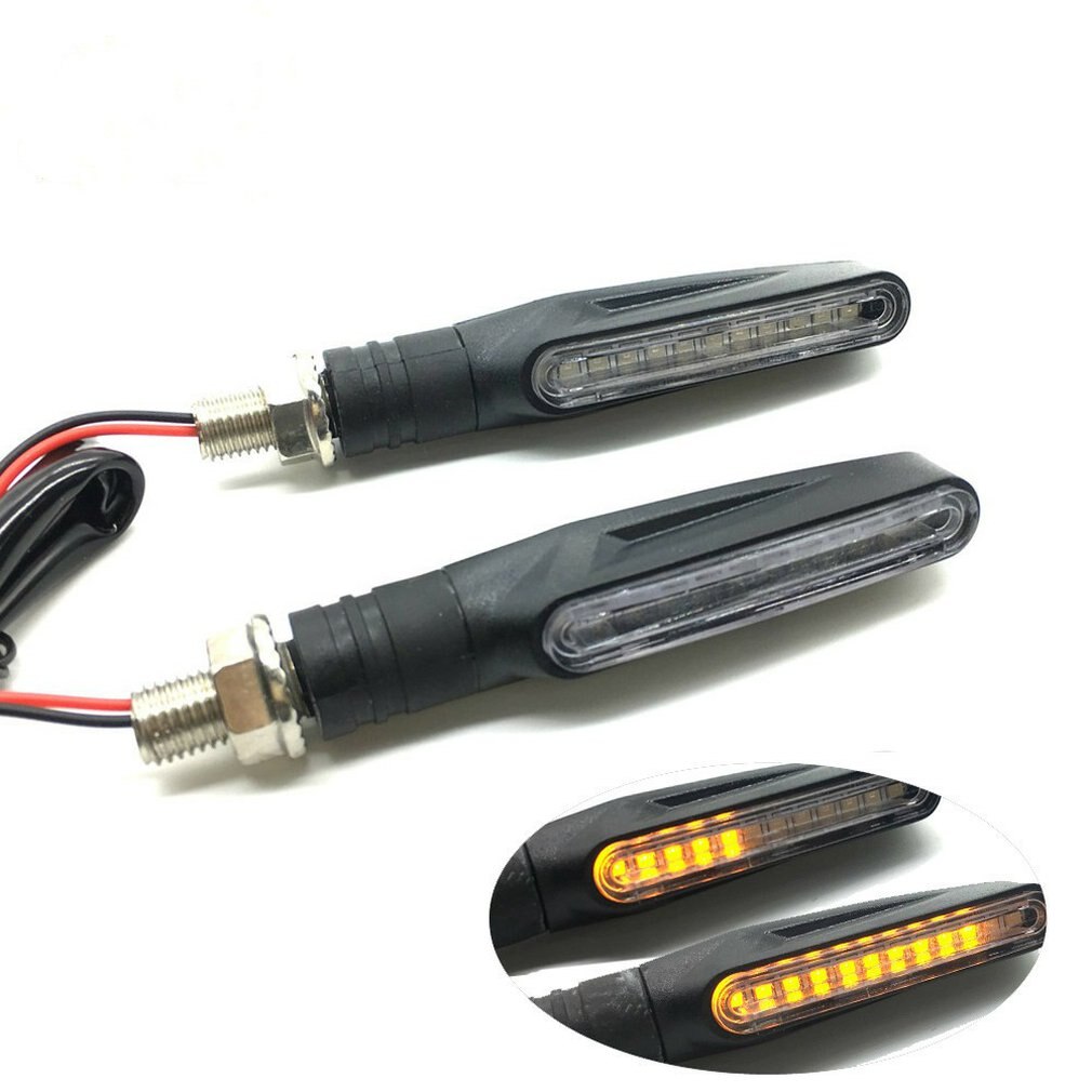 2/4pcs Motorcycle LED Turn Signal Electric Vehicle Motoebike Front and Rear General Headlights Signal Lights