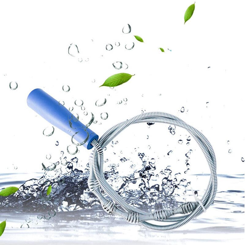 Pipe Dredger Grabberable Claw Pick up Tool, Plumbing Snake Tool for Sink Tube Drain Sewer Drain Clog Remover