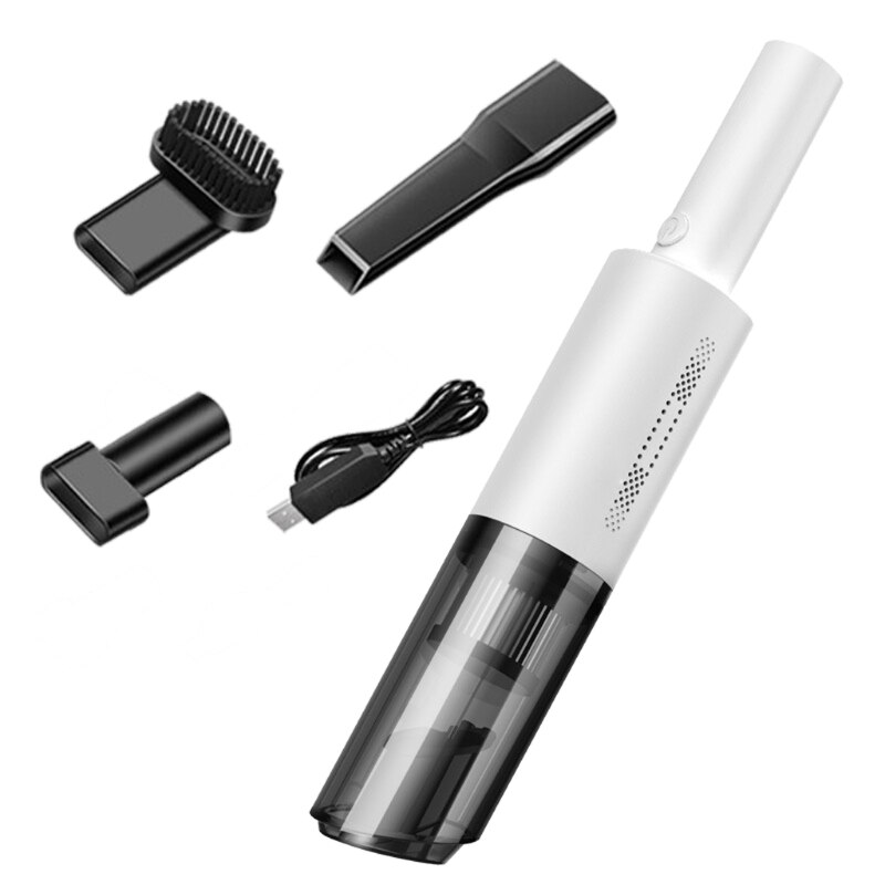 6000PA Handheld Vacuum Strong Suction High Power 120W Wired/Wireless Car Charger Vacuum Cleaner Auto Portable For Car Ho: 7HH1502156-W-2