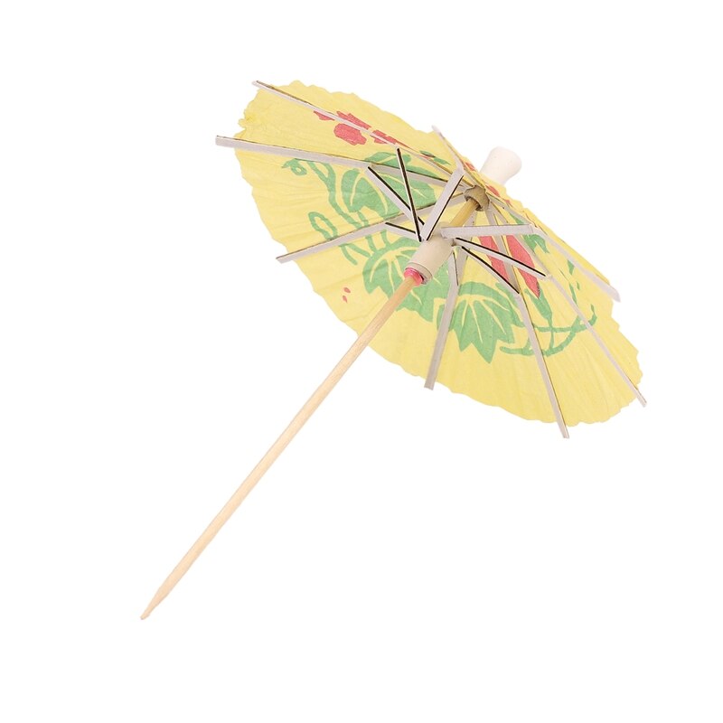 XD-100 Gemengde Papier Cocktail Paraplu Parasols Voor Party Tropische Drankjes Accessoires