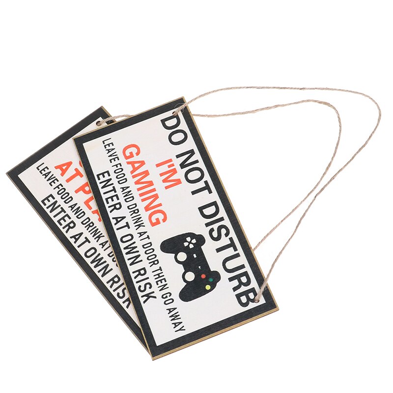 Houden Gamer Grappige Slaapkamer Zoon Brother Boyfriend Echtgenoot 10Cm * 20Cm