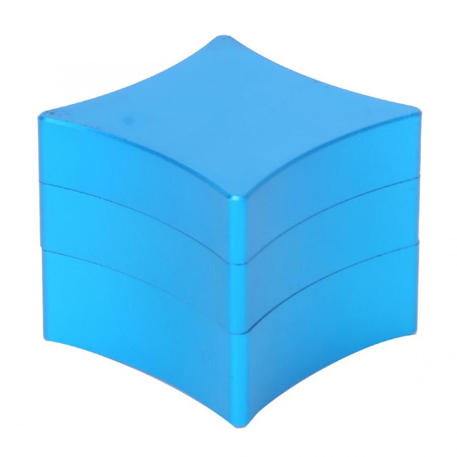 Biliardo biliardo stecca porta gesso mini stecca in alluminio supporto per gesso biliardo gessetti per biliardo scatola per custodia accessori per biliardo: Blu