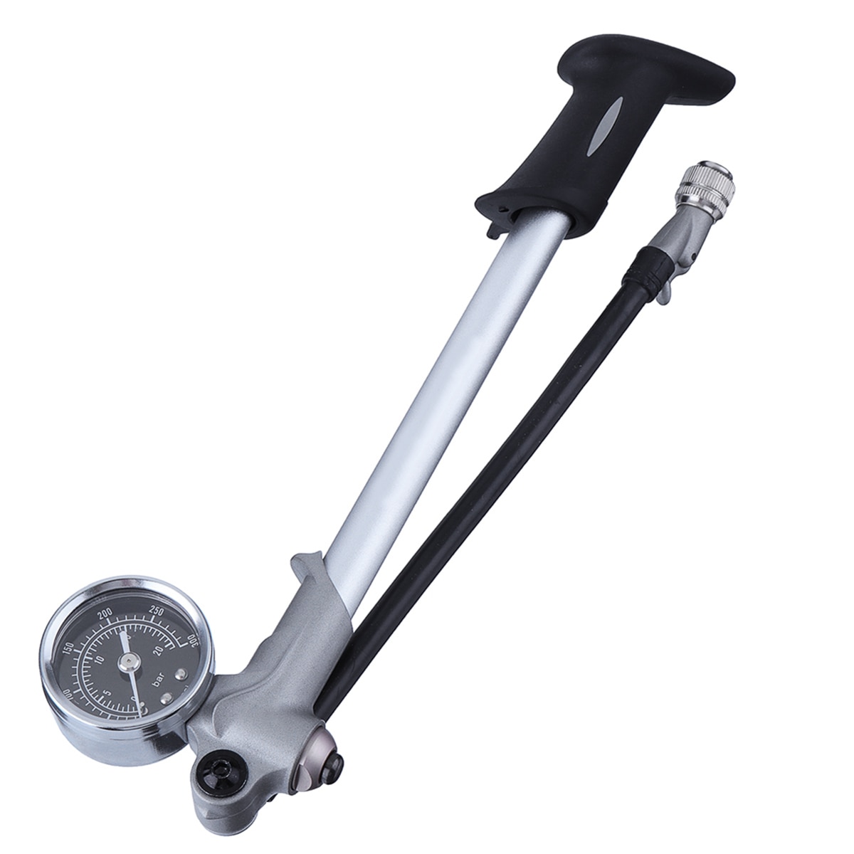300 psi vering mountainbike vork schokdemper pomp met manometer mtb hoge druk fietspomp luchtvork fiets fietsaccessoires