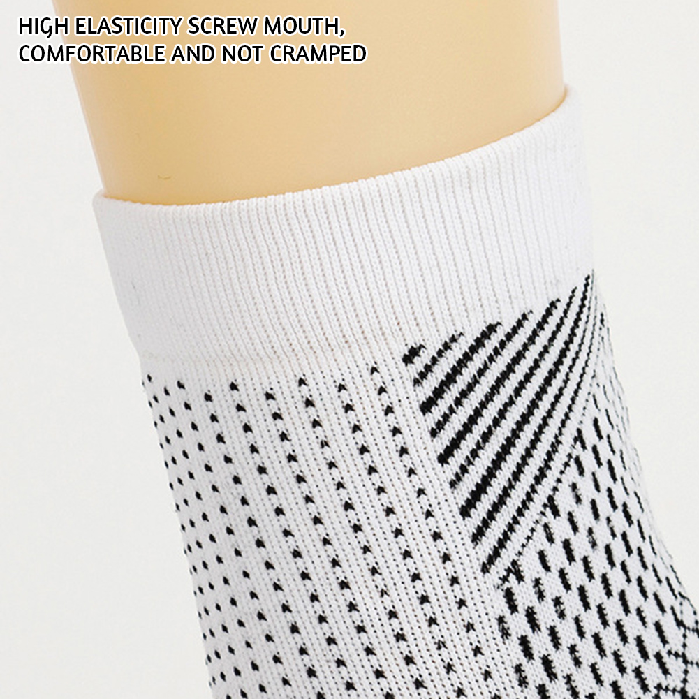 2 Paar Compressie Sokken Enkelcompressiemouwen Beugels Boog Ondersteuning Neuropathie Soothe Sokken Voor Dames Nano Sotesocks Voor Mannen