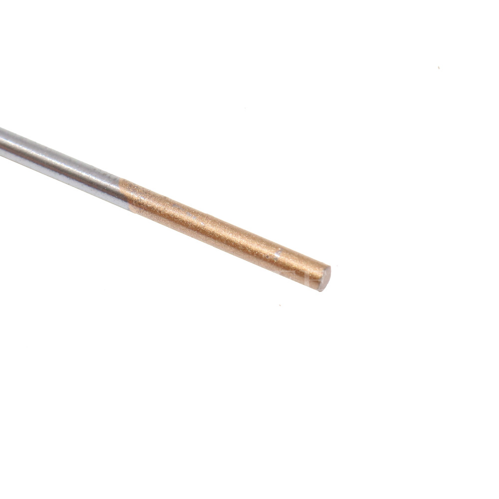 10 x WL15 Lanthan Schweißen Wolfram Elektrode Goldene Spitze 5/64 &quot;x 6&quot; Mit fallen