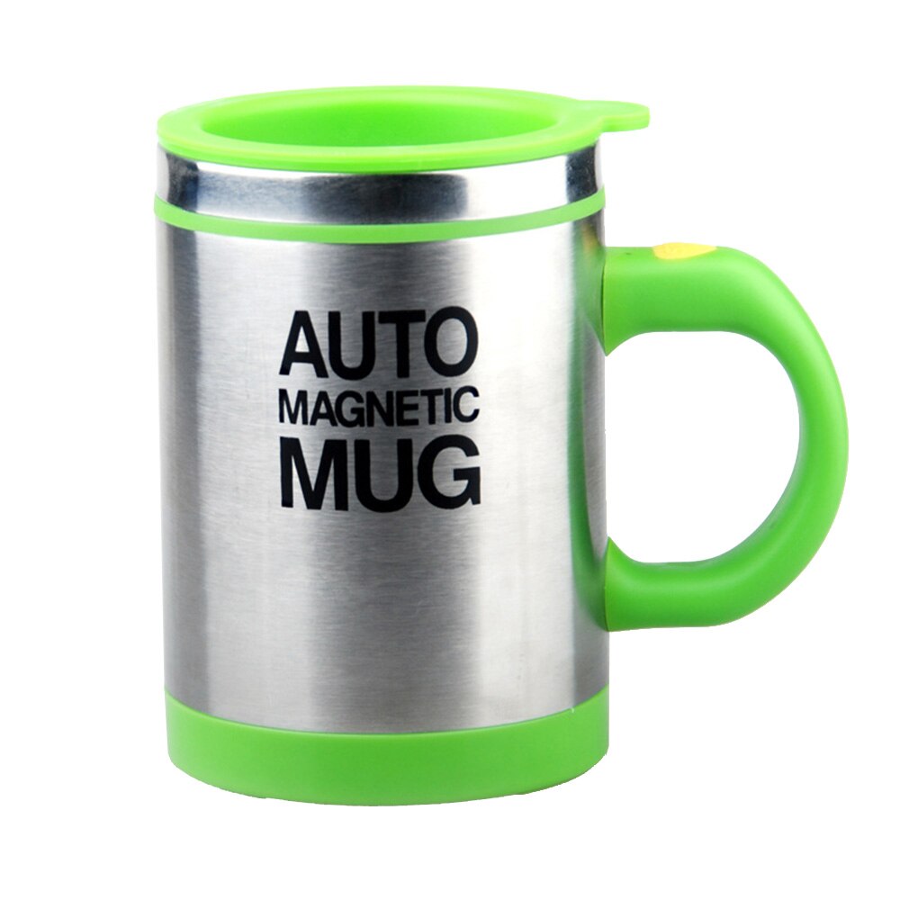 Tasse magnétique automatique de 400ML | Tasse à café, tasse magnétique automatique en acier inoxydable, tasse à mélanger isolée verres à boisson