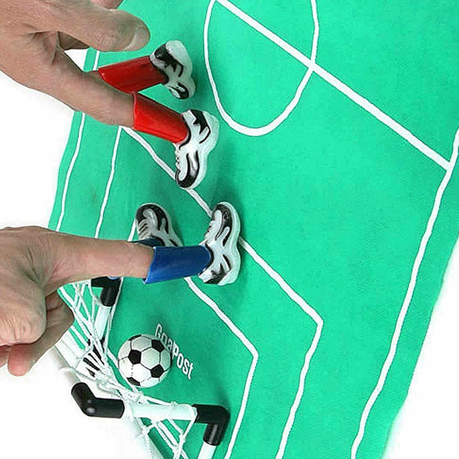 Vinger Voetbal Speelgoed Mini Tafelblad Voetbal Arcade Ideaal Party Games Vinger Voetbal Match Grappig Vinger Speelgoed Spel Sets Met Twee doelen